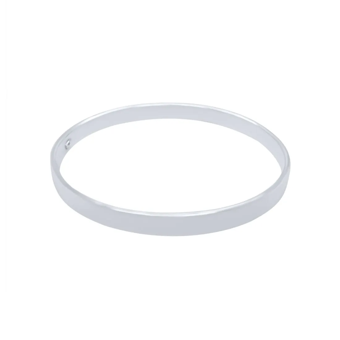 66mm Sterling Silver Plain Bangle