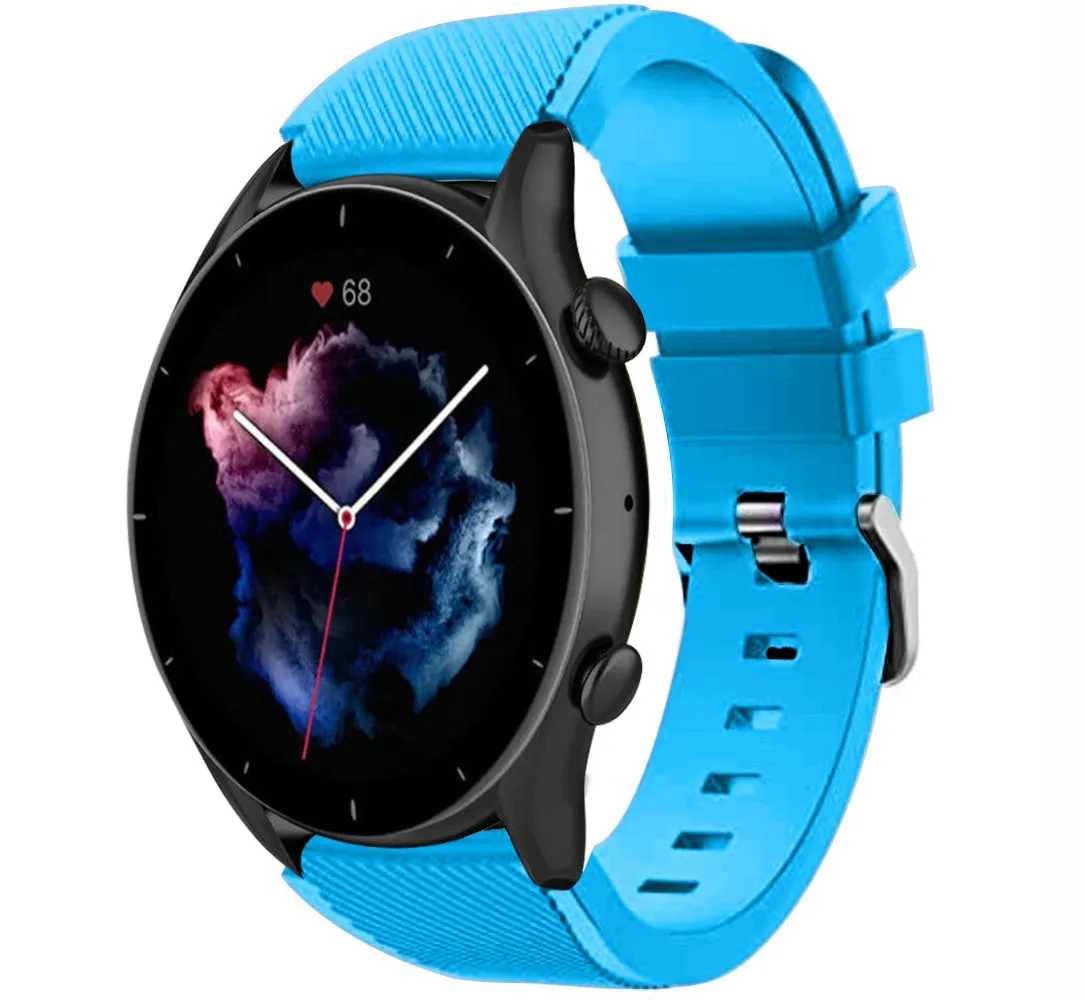 Amazfit GTR 3 (Pro) Silicone Strap (Light Blue)