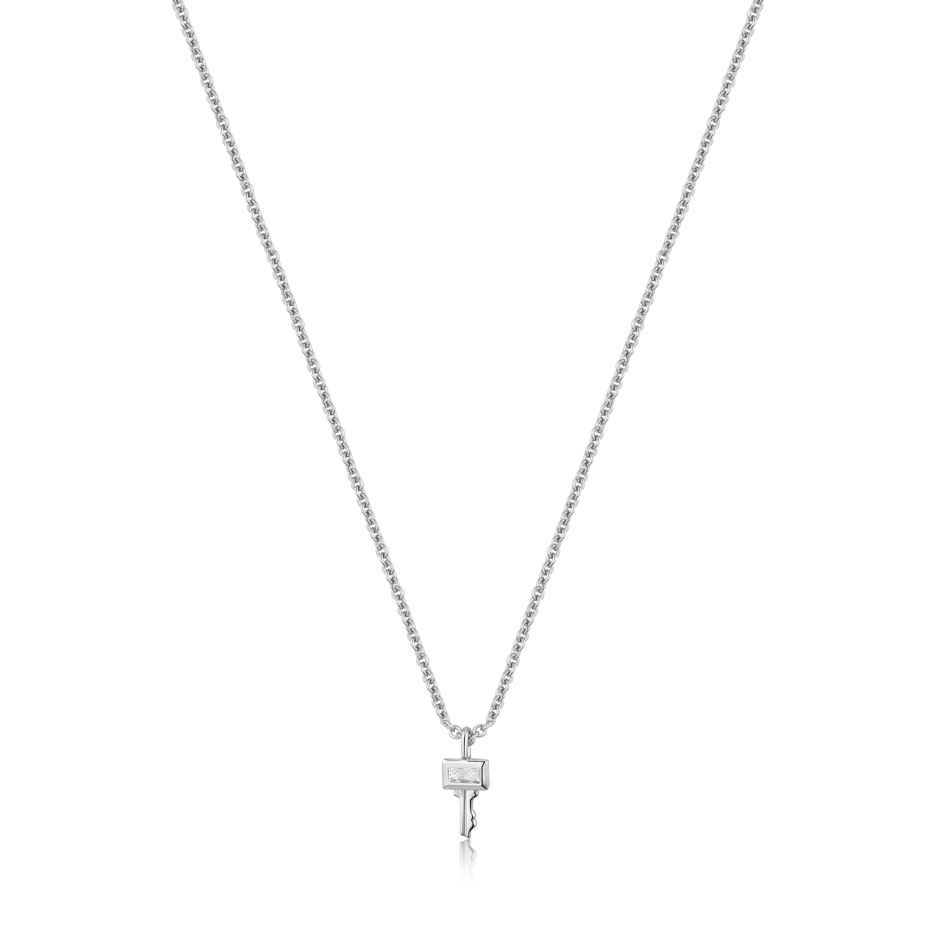 ANIA HAIE - Silver Key Necklace