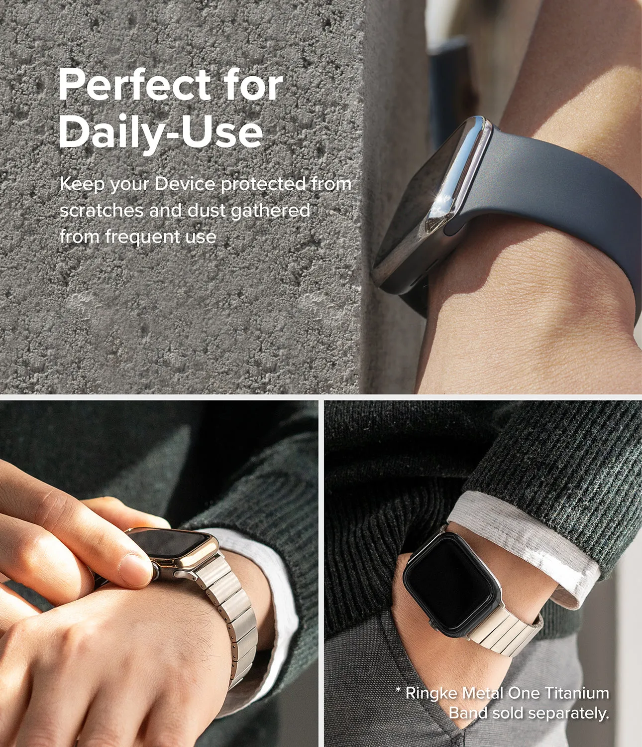 Apple Watch 8 / 7 41mm | Bezel Styling| Rose Gold (41-02)