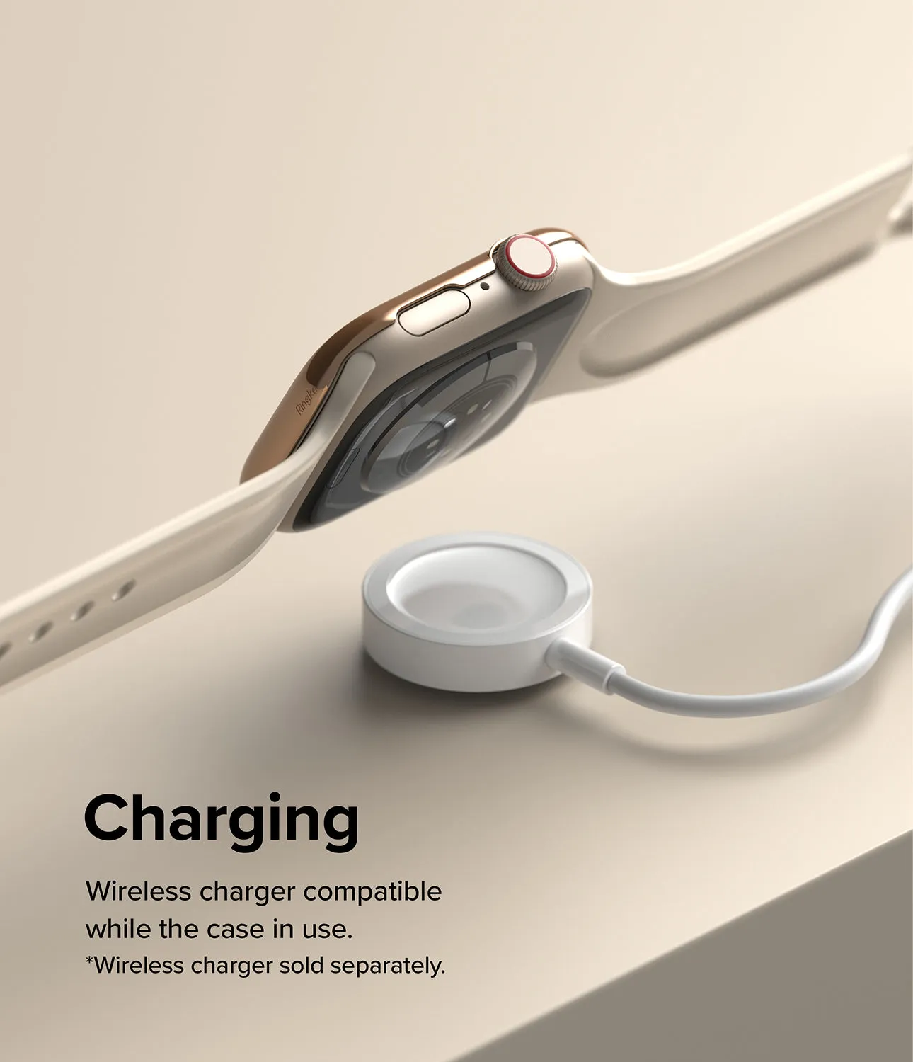 Apple Watch 8 / 7 41mm | Bezel Styling| Rose Gold (41-02)