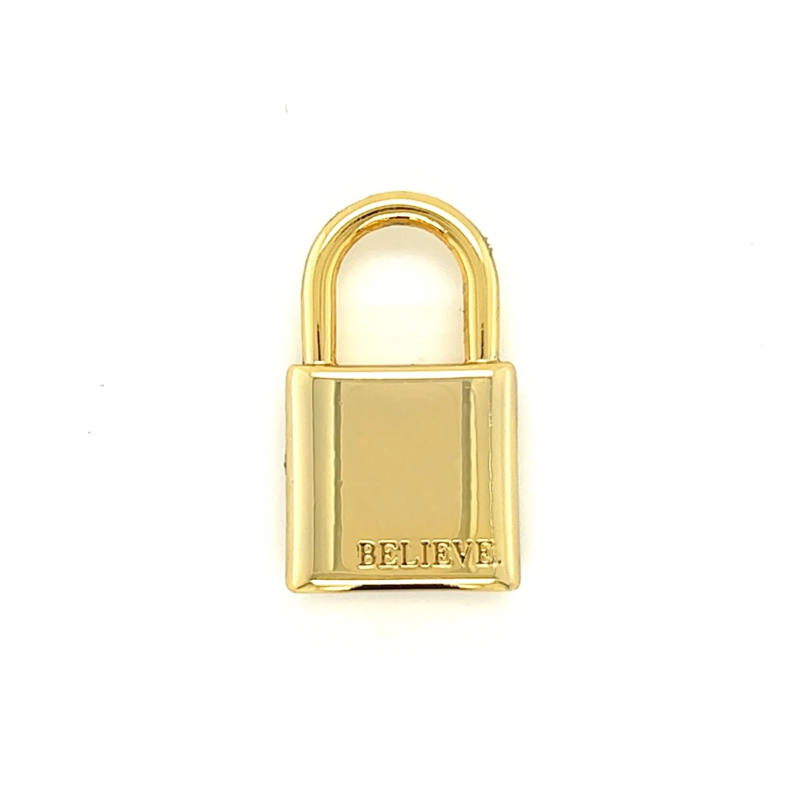Believe Lock Charm