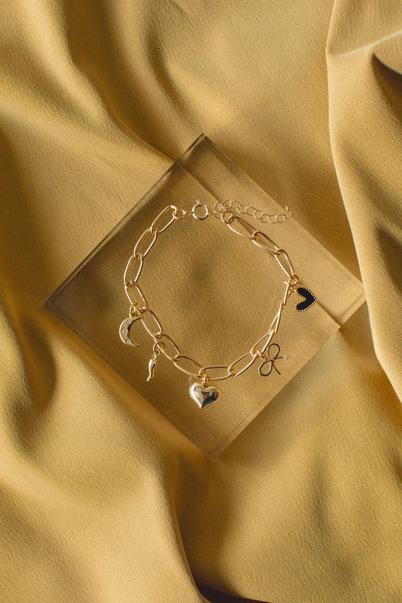 Bubble Heart Charm