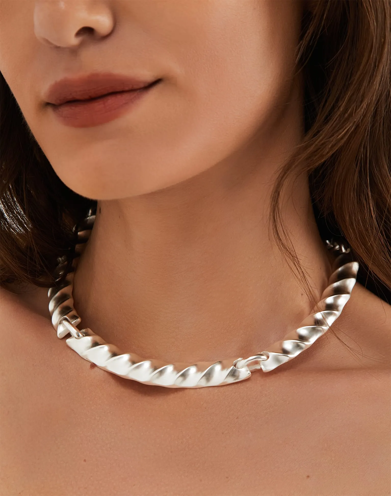 Cassi Choker - Silver
