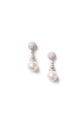 Classic Elegance Pearl Drop Earrings