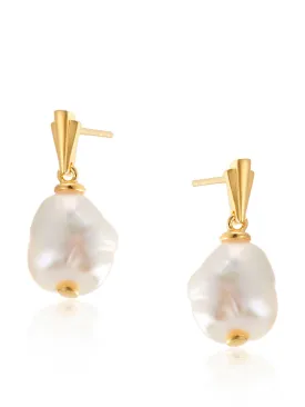 Coco pearl drop earrings
