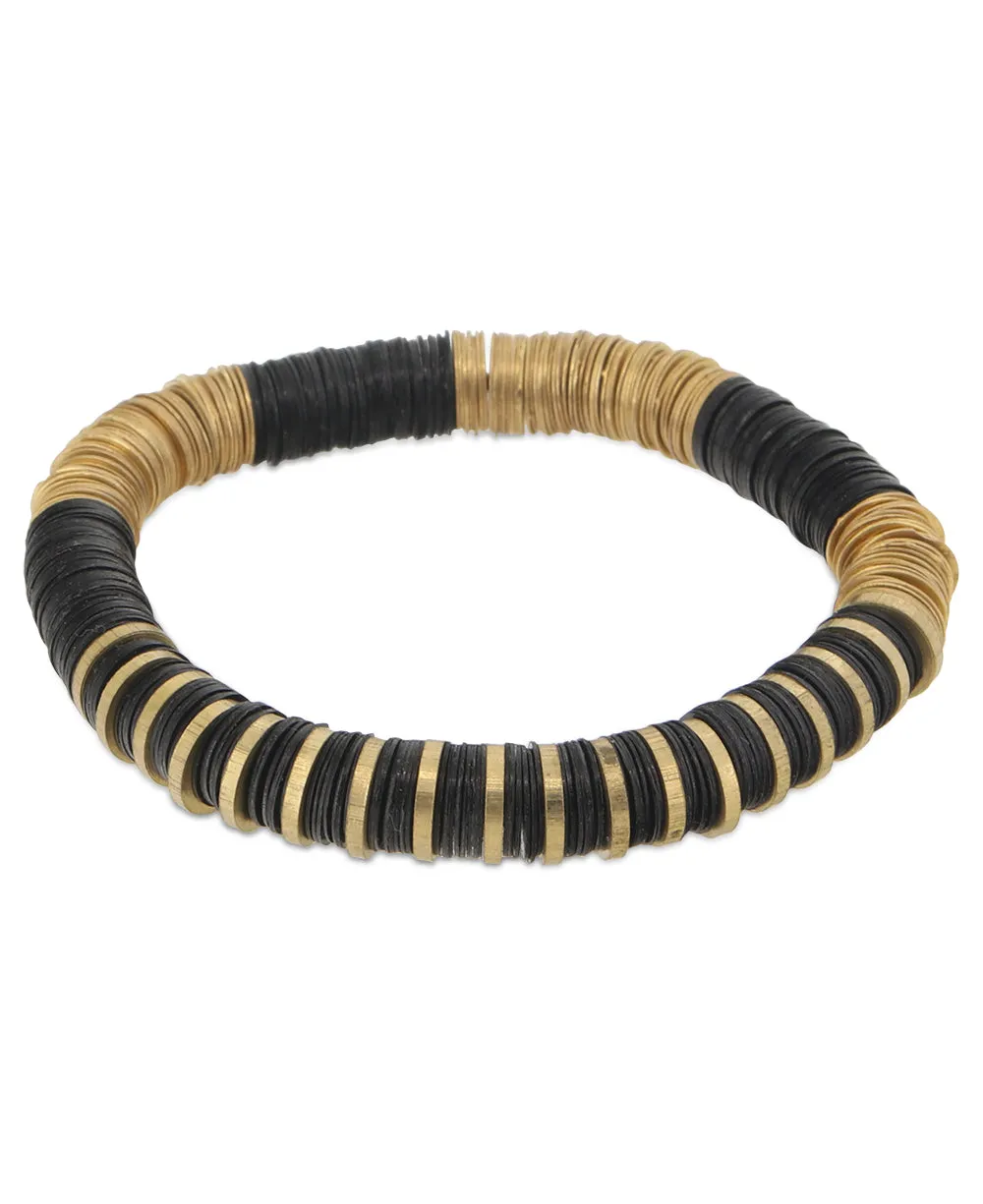 Colorful Heishi Beads Stretch Bracelets