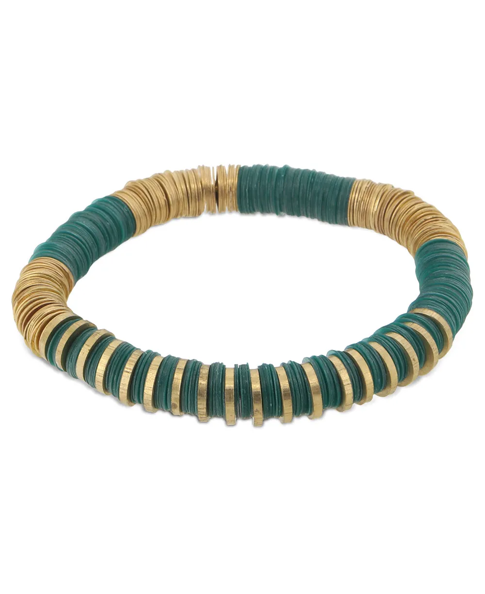 Colorful Heishi Beads Stretch Bracelets