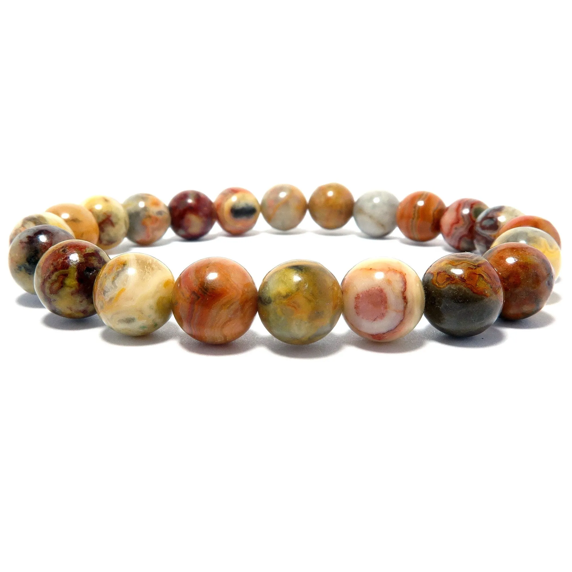Crazy Lace Agate Bracelet My Wild Side Colorful Crystal