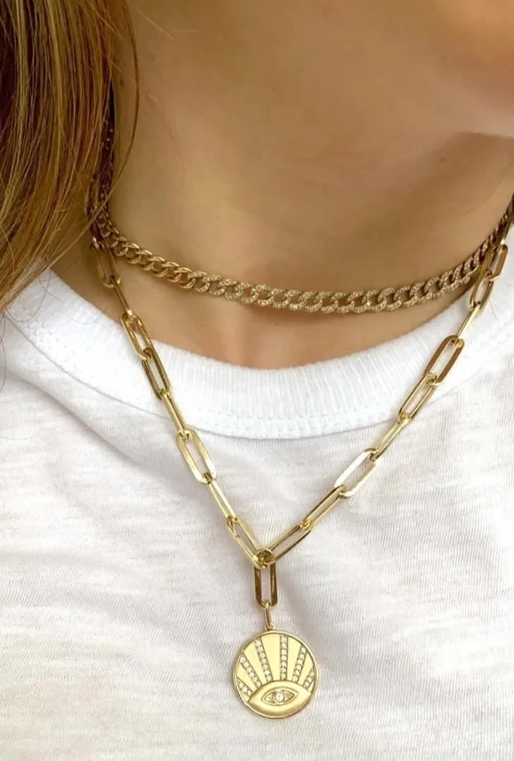 Cuban Chain Diamond Choker