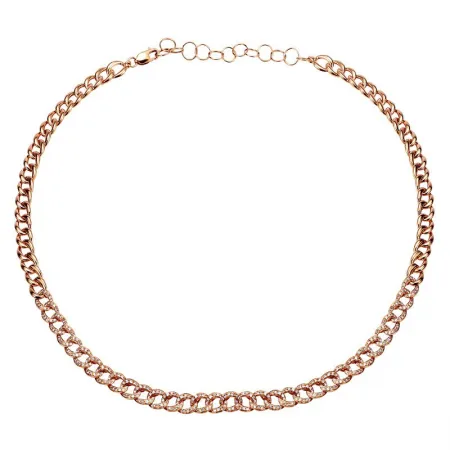 Cuban Chain Diamond Choker