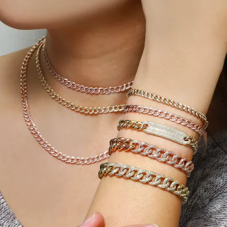 Cuban Chain Diamond Choker