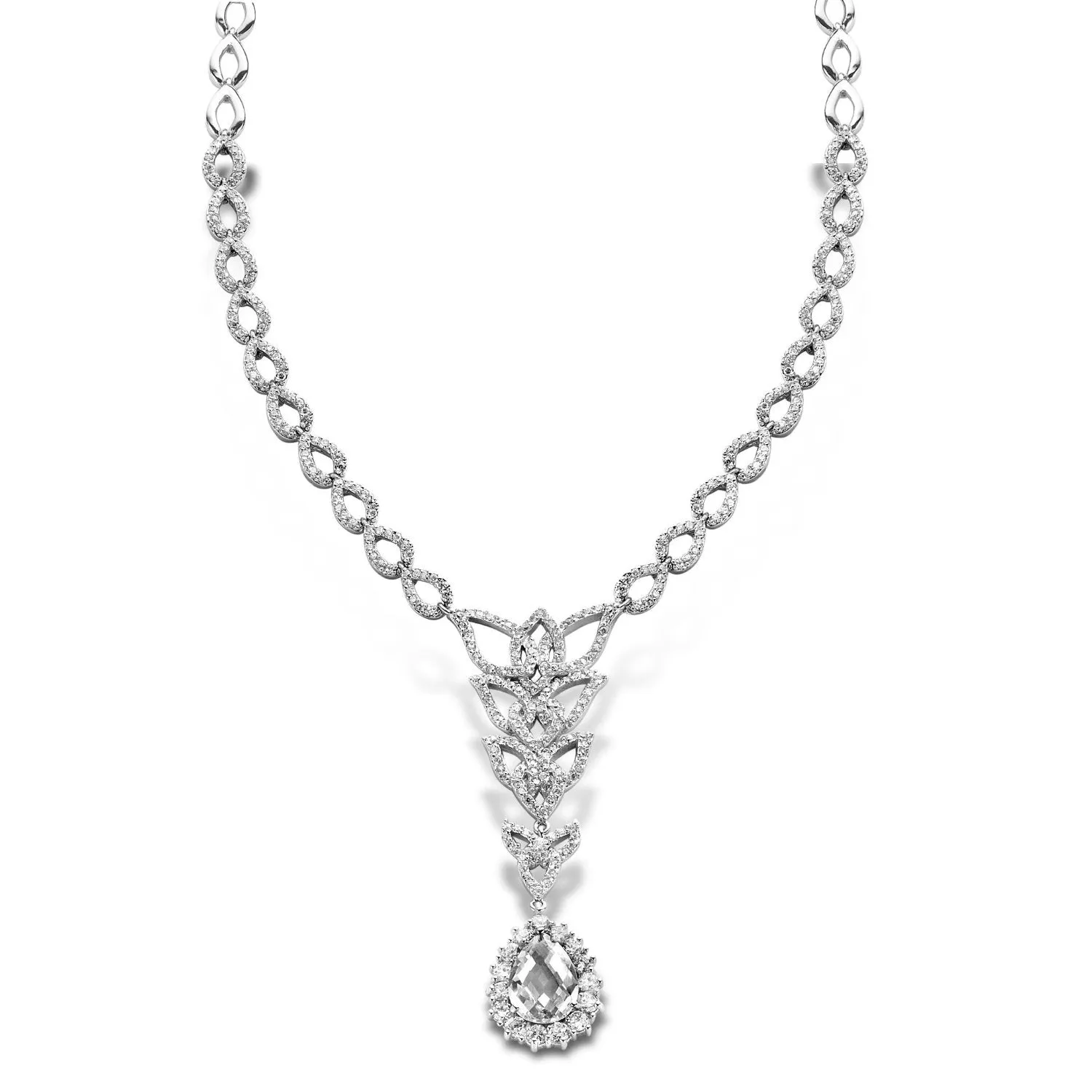 Déco Geometric Pendant Necklace