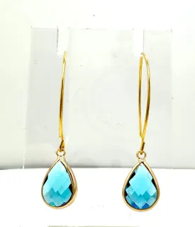 Faceted Crystal Earrings