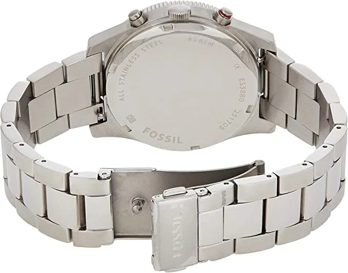 Fossil Women's Grey Dial Stainless Steel Band Watch - ES3880