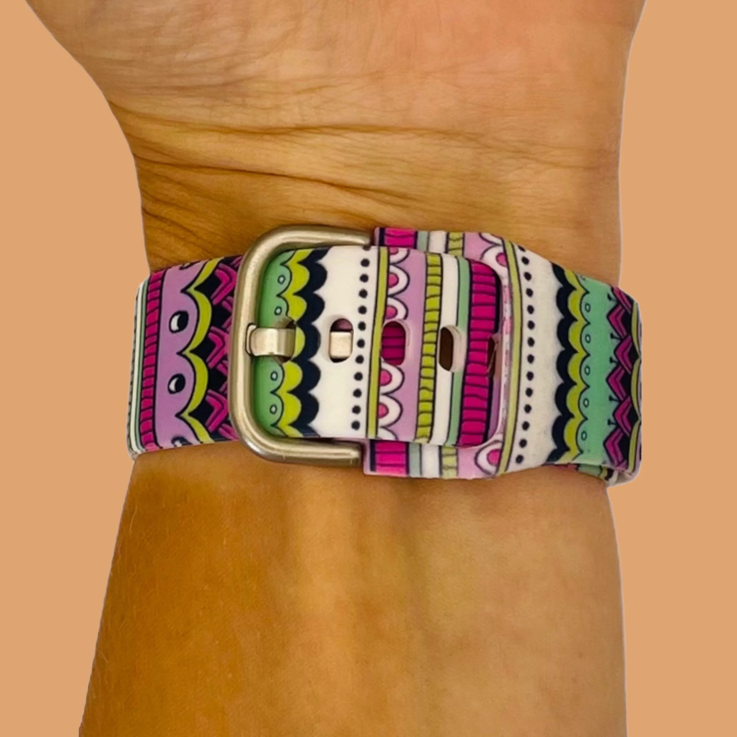 Garmin Quatix 6X Silicone Pattern Watch Straps