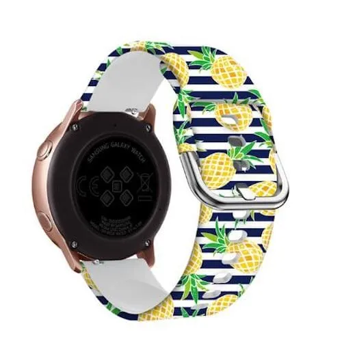 Garmin Quatix 6X Silicone Pattern Watch Straps