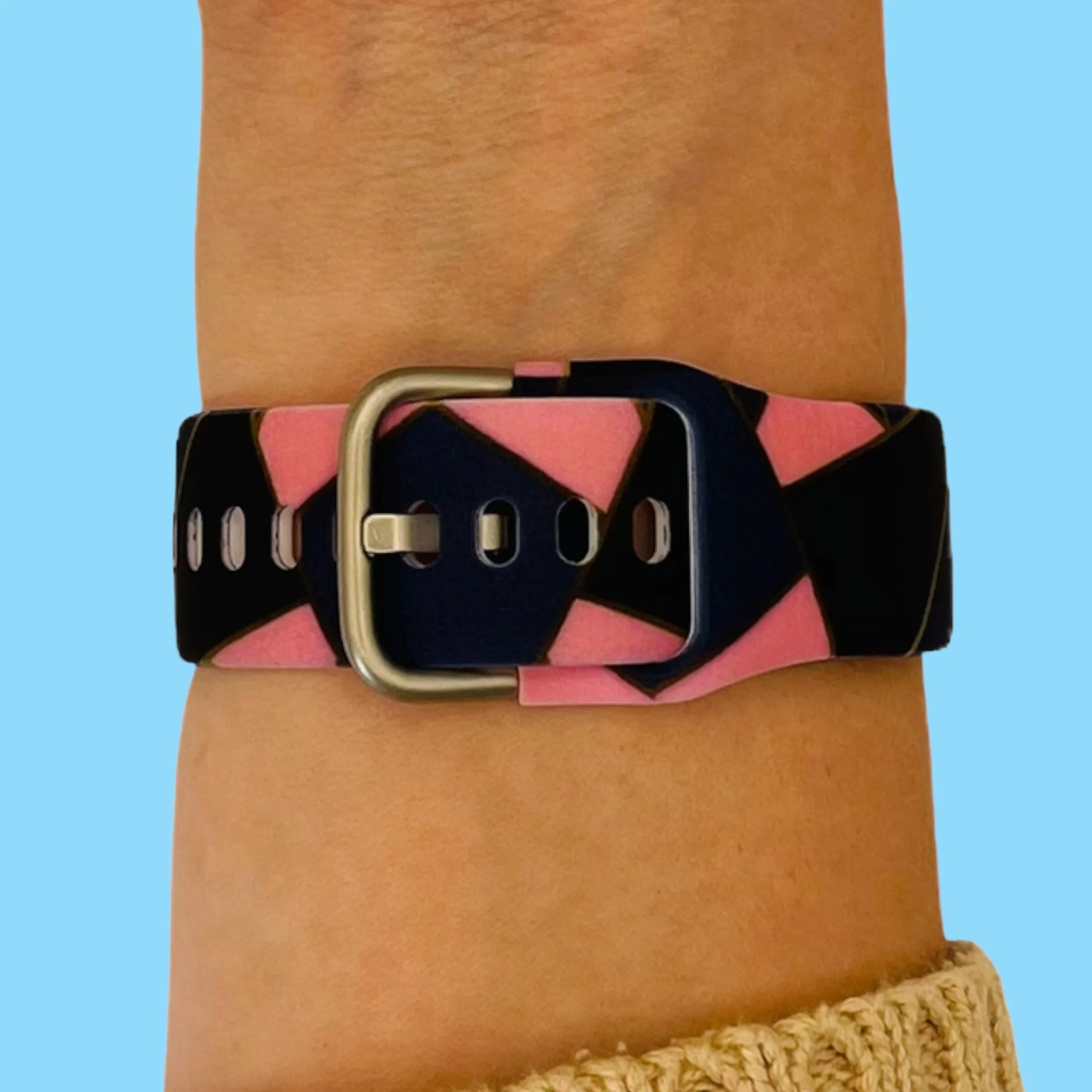 Garmin Quatix 6X Silicone Pattern Watch Straps