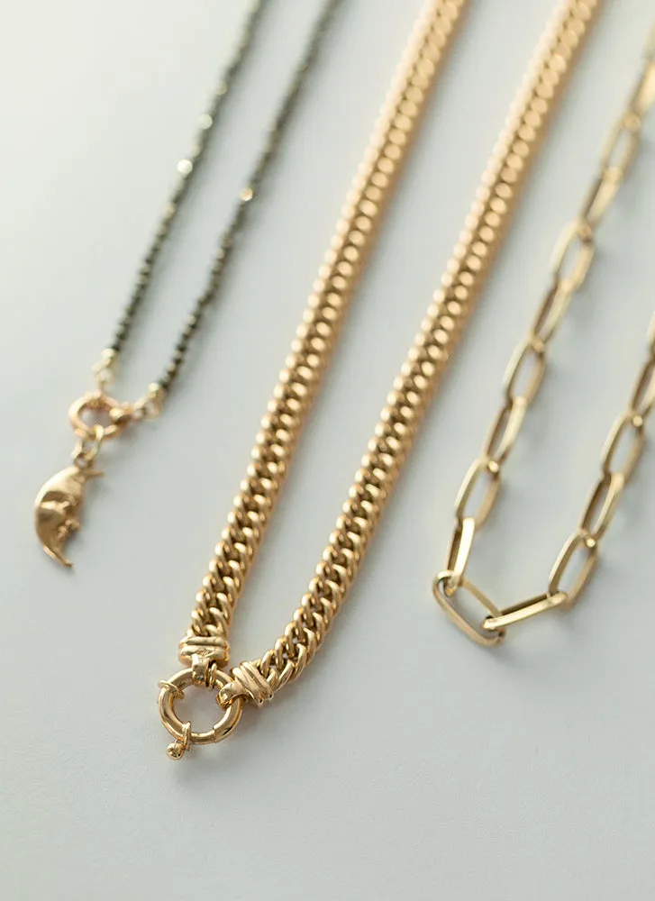 Gourmet 5.8mm necklace 14k gold