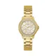 Guess Watch Crown Jewel White DL with Gold Bracelet