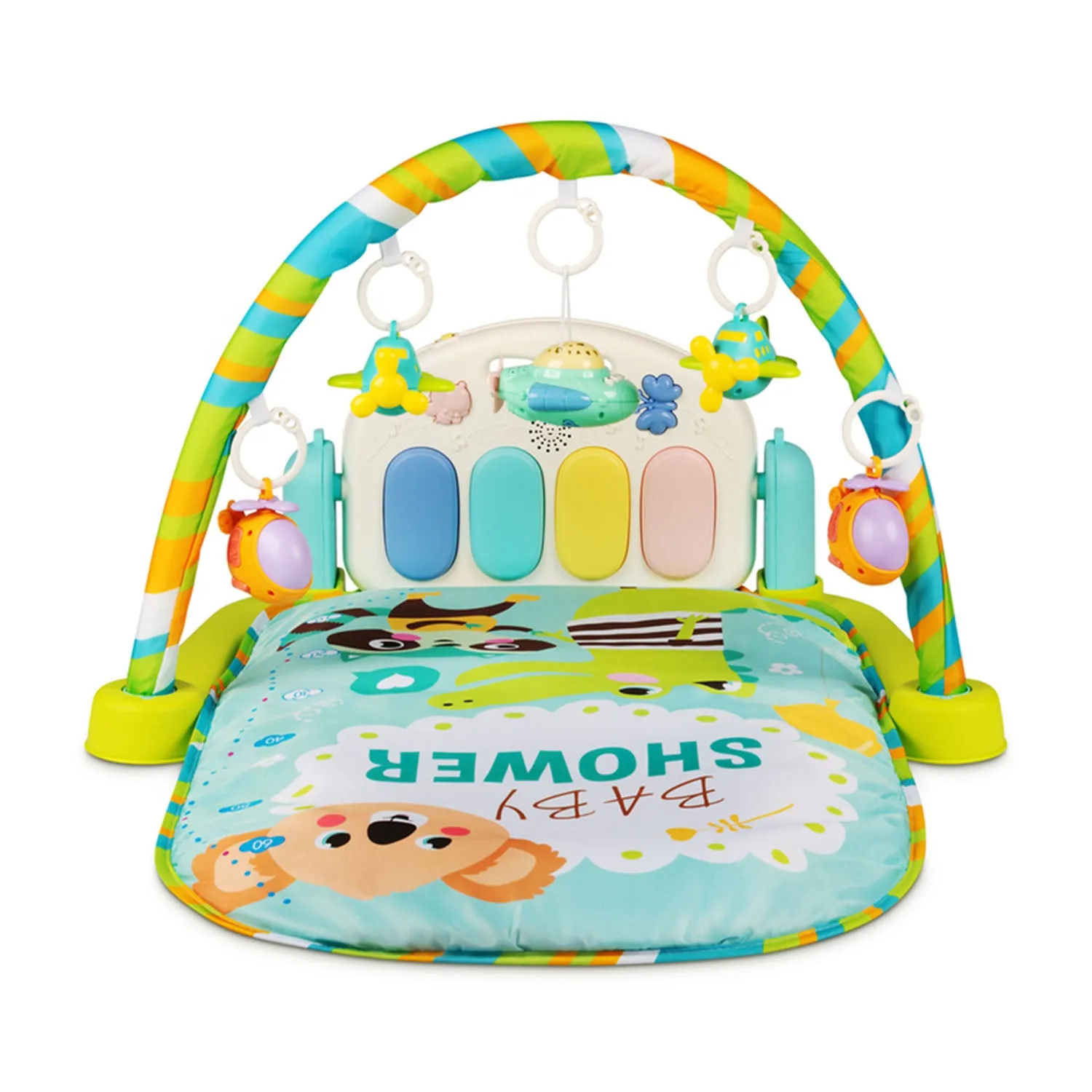 I Love Animals Multicolour Piano Activity Gym