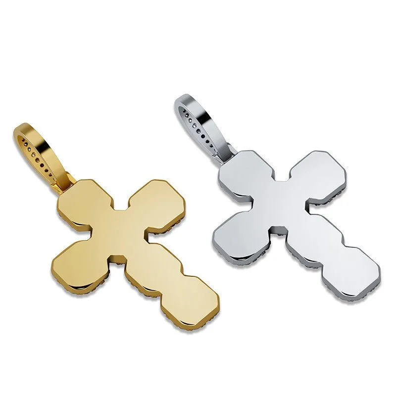 Ice Dazzle Crucifix Halo