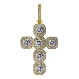 Ice Dazzle Crucifix Halo