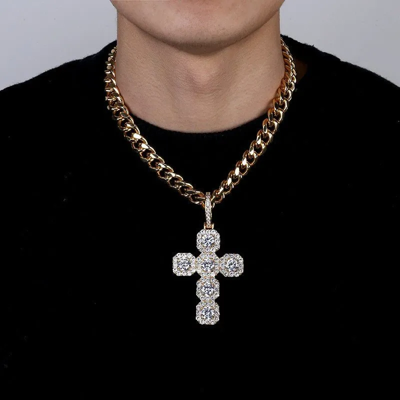 Ice Dazzle Crucifix Halo