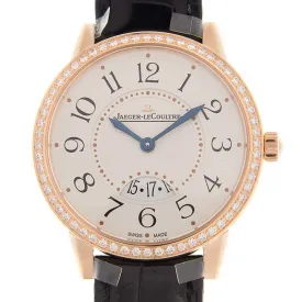 Jaeger LeCoultre Rendez-Vous Silver Guilloche Dial Ladies 34mm Watch Q3472530