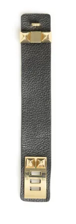 Leather Latch Bracelet