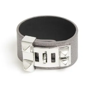 Leather Latch Bracelet
