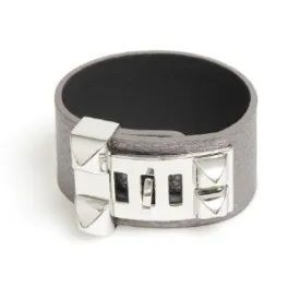 Leather Latch Bracelet