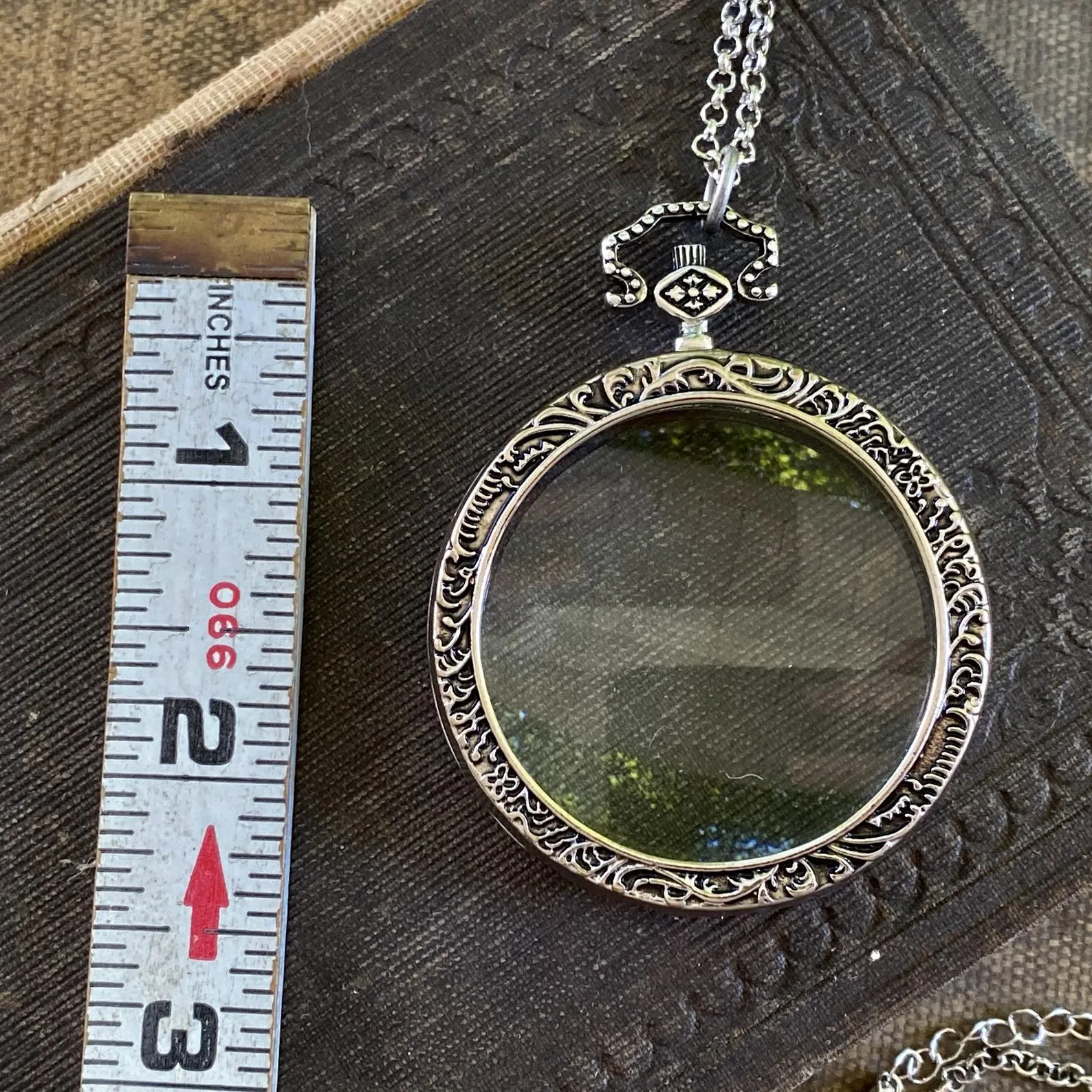 Magnifying Lens Necklace