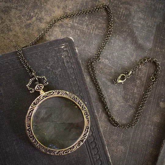 Magnifying Lens Necklace