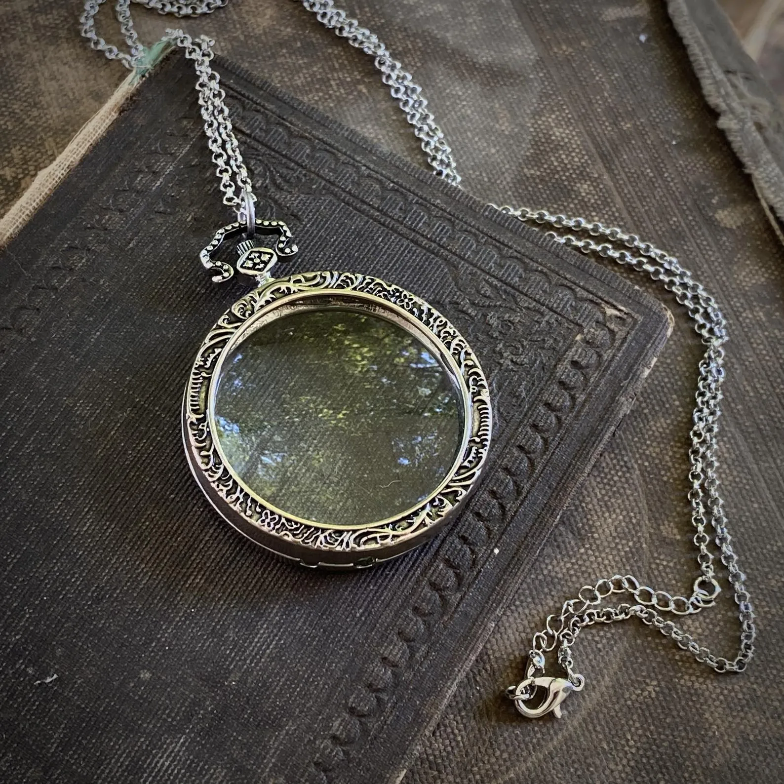 Magnifying Lens Necklace