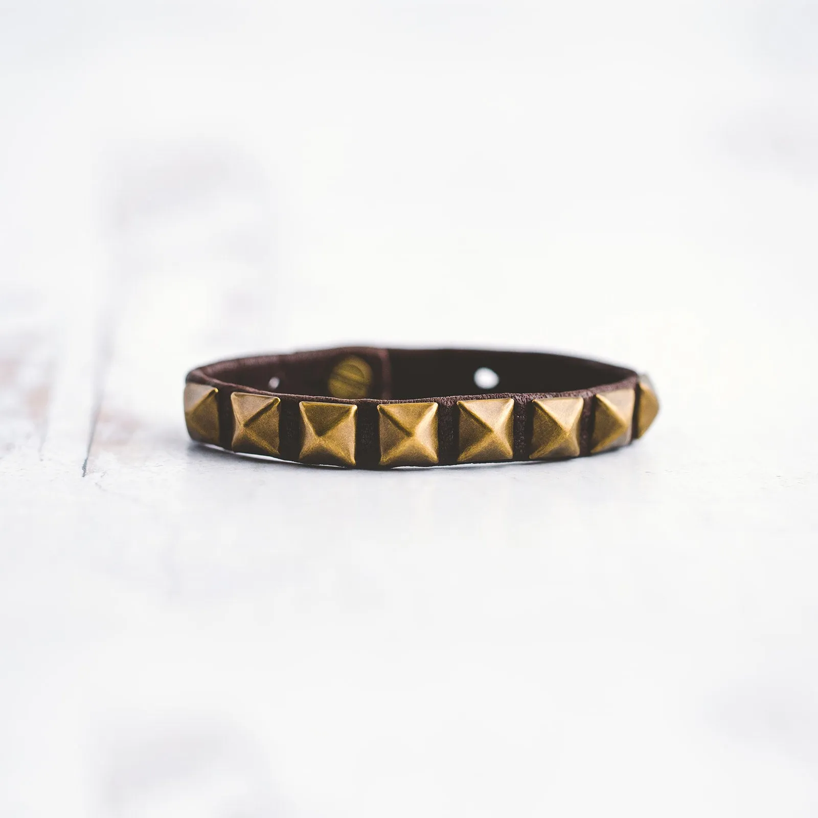 Men's Rockstar Bracelet - Antique Brass