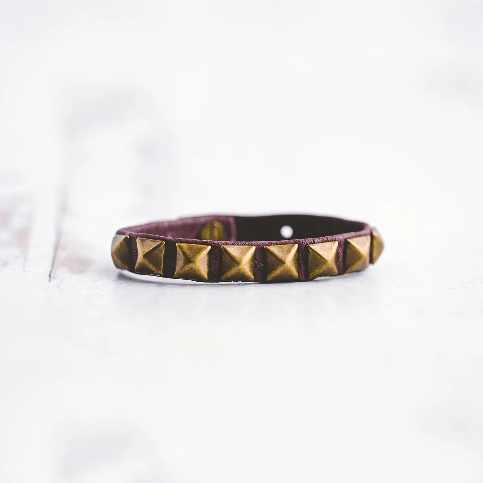 Men's Rockstar Bracelet - Antique Brass