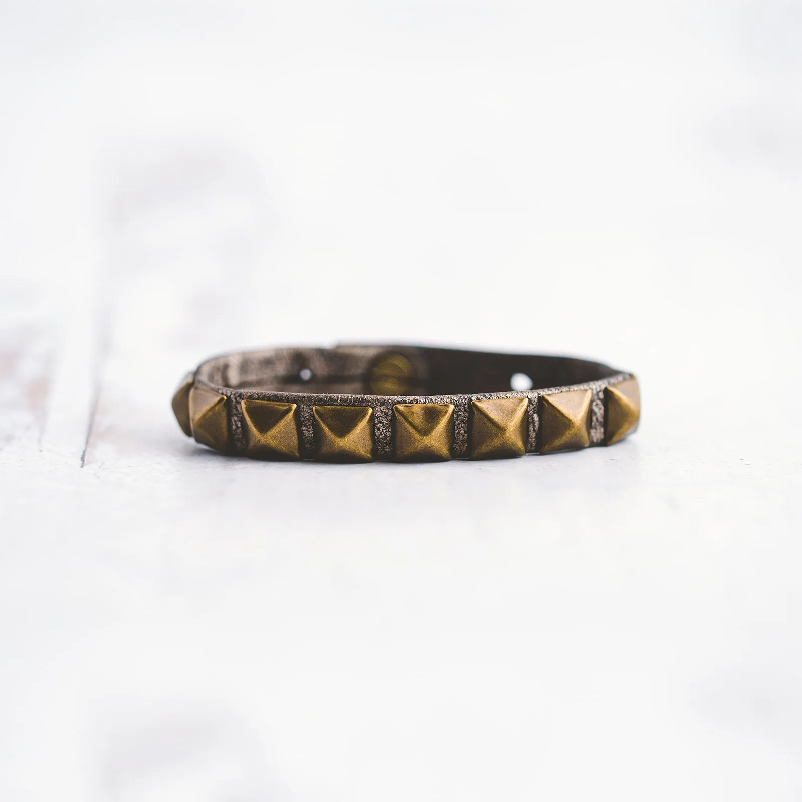 Men's Rockstar Bracelet - Antique Brass