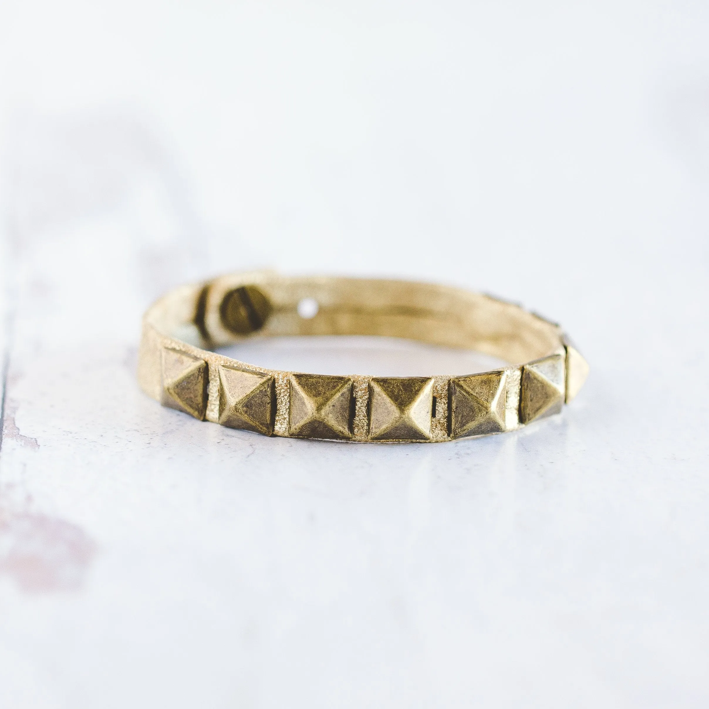 Men's Rockstar Bracelet - Antique Brass