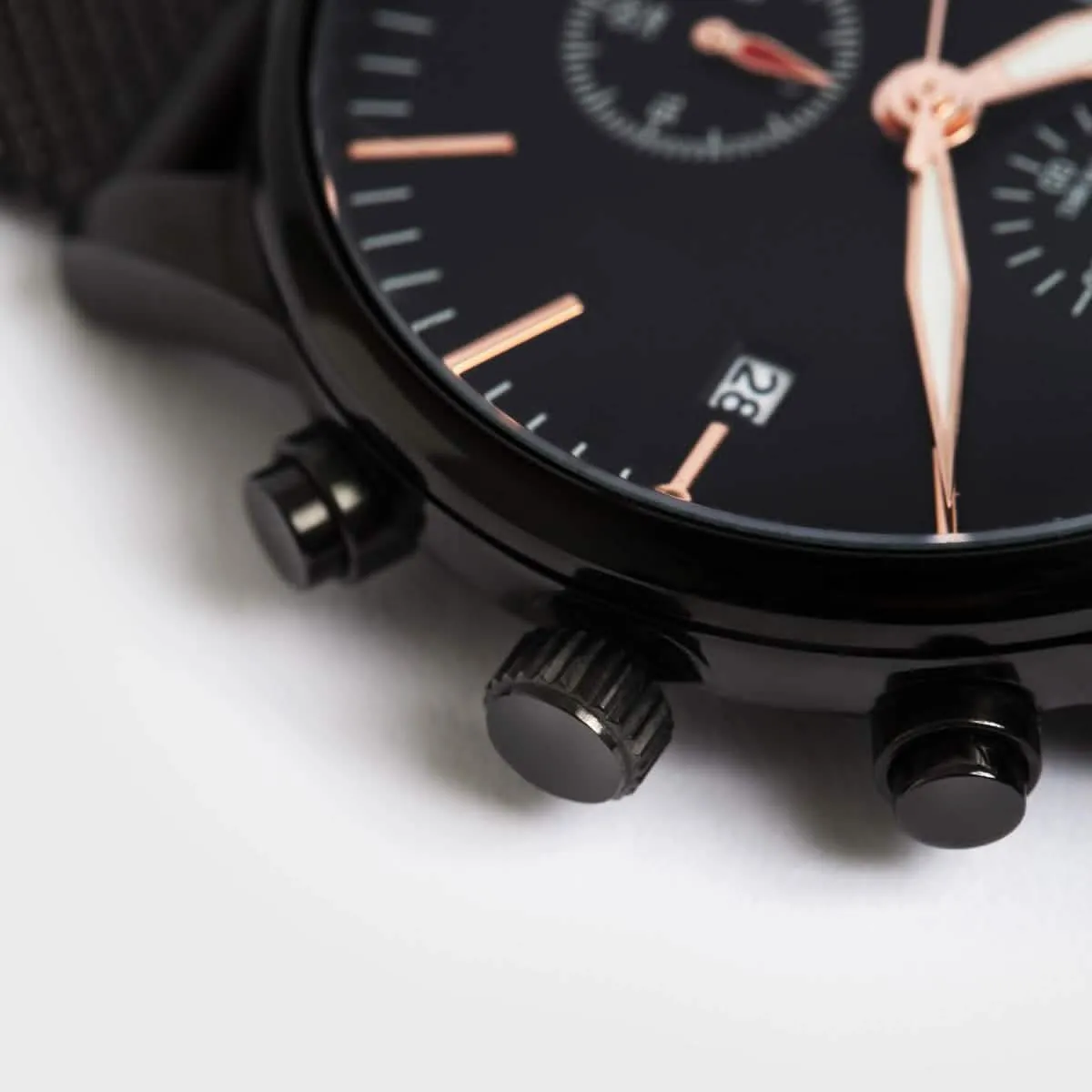 Men's Stylish Stainless Steel Mesh Timepiece
