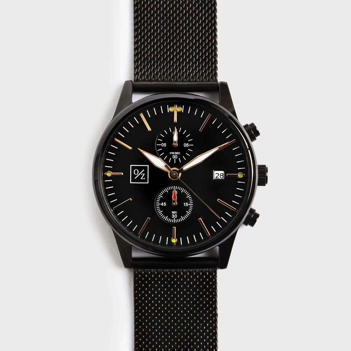 Men's Stylish Stainless Steel Mesh Timepiece