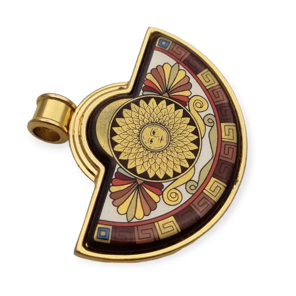 Michaela Frey Set, Pendant and Bracelet, Greco-Roman Sun, designer gifts.