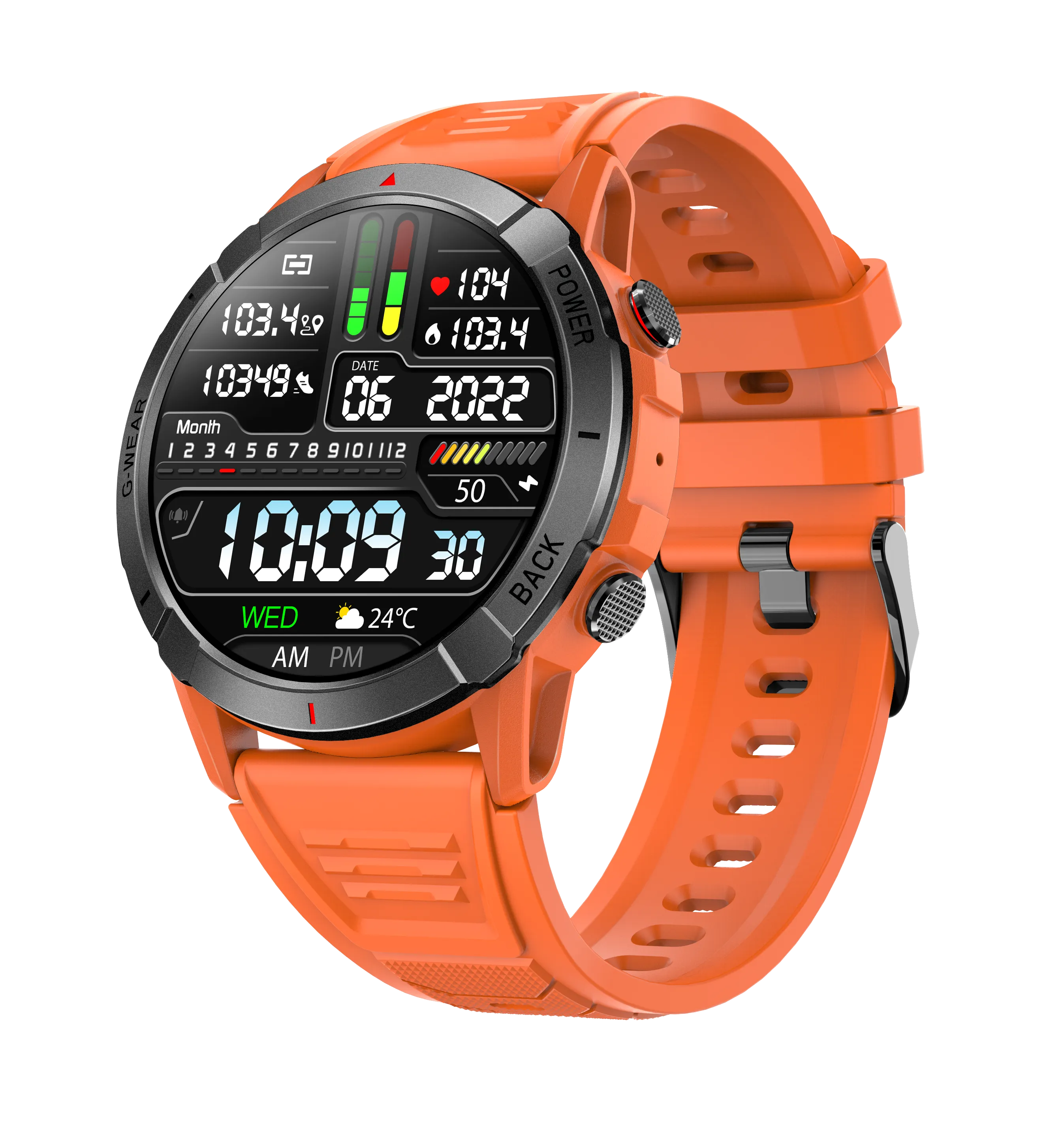 Military Smart Watches for Men with Bluetooth Call 1.43" AMOLED Always On Display Waterproof Rugged Outdoor Tactical Smartwatch with Heart Rate Blood Pressure Sleep Monitor Sports Fitness Watch