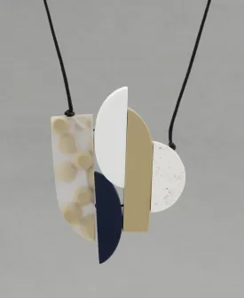 Modern Art Geometric Pendant Necklace