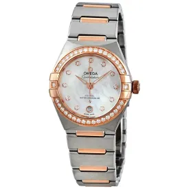 Omega Constellation Manhattan Automatic Diamond Ladies Watch 131.25.29.20.55.001