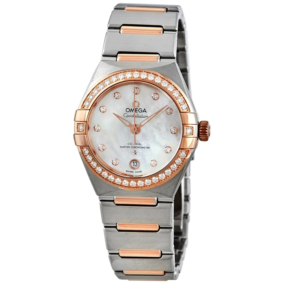 Omega Constellation Manhattan Automatic Diamond Ladies Watch 131.25.29.20.55.001