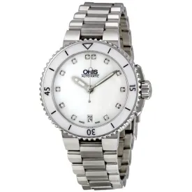 Oris Aquis Diamond Ladies Watch 733-7652-4191MB 01 733 7652 4191-07 8 18 01P