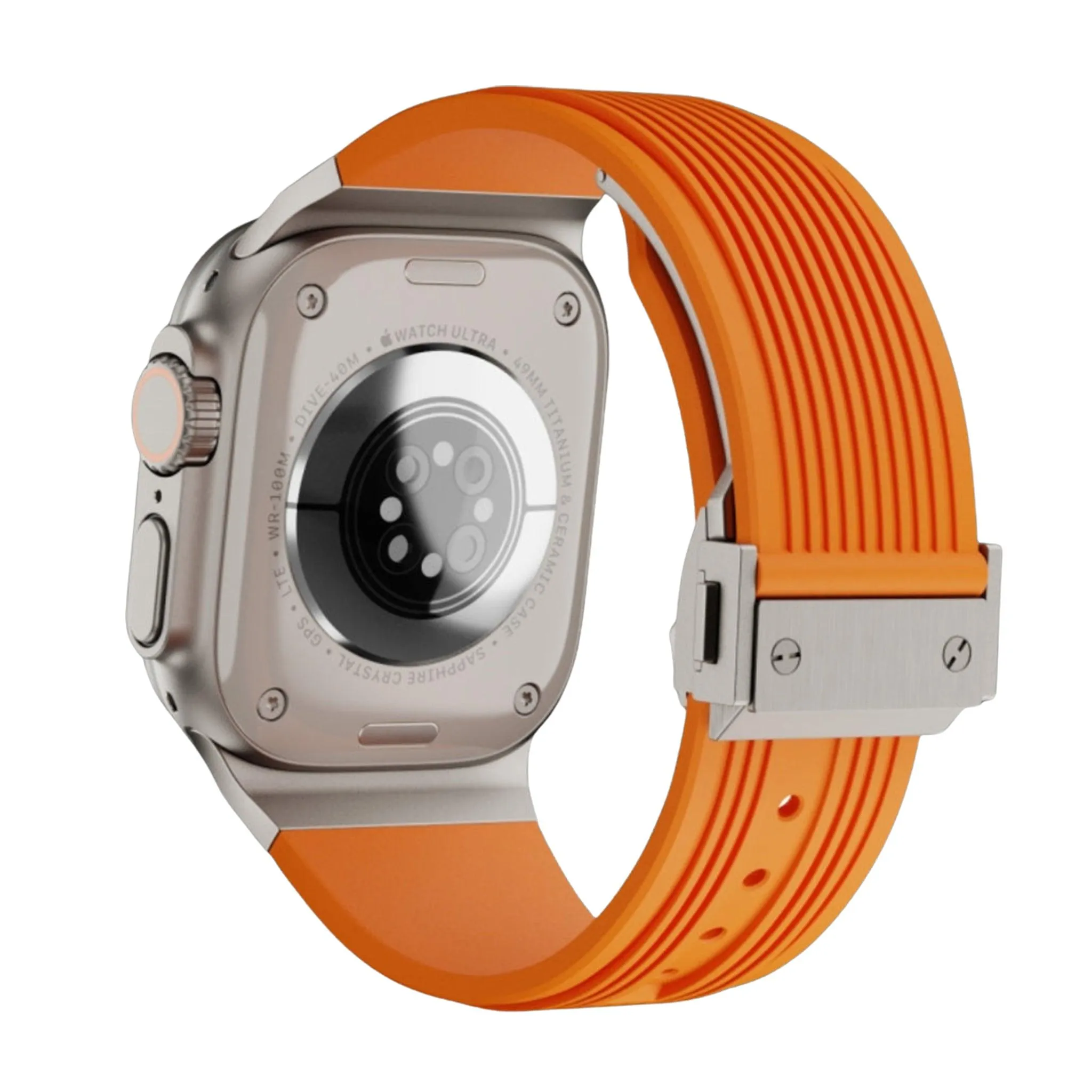 Precision Silicone Band for Apple Watch Ultra 2/1 49mm
