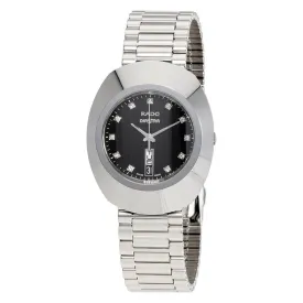 Rado Original Diastar Black Diamond Dial Men's Watch R12305313