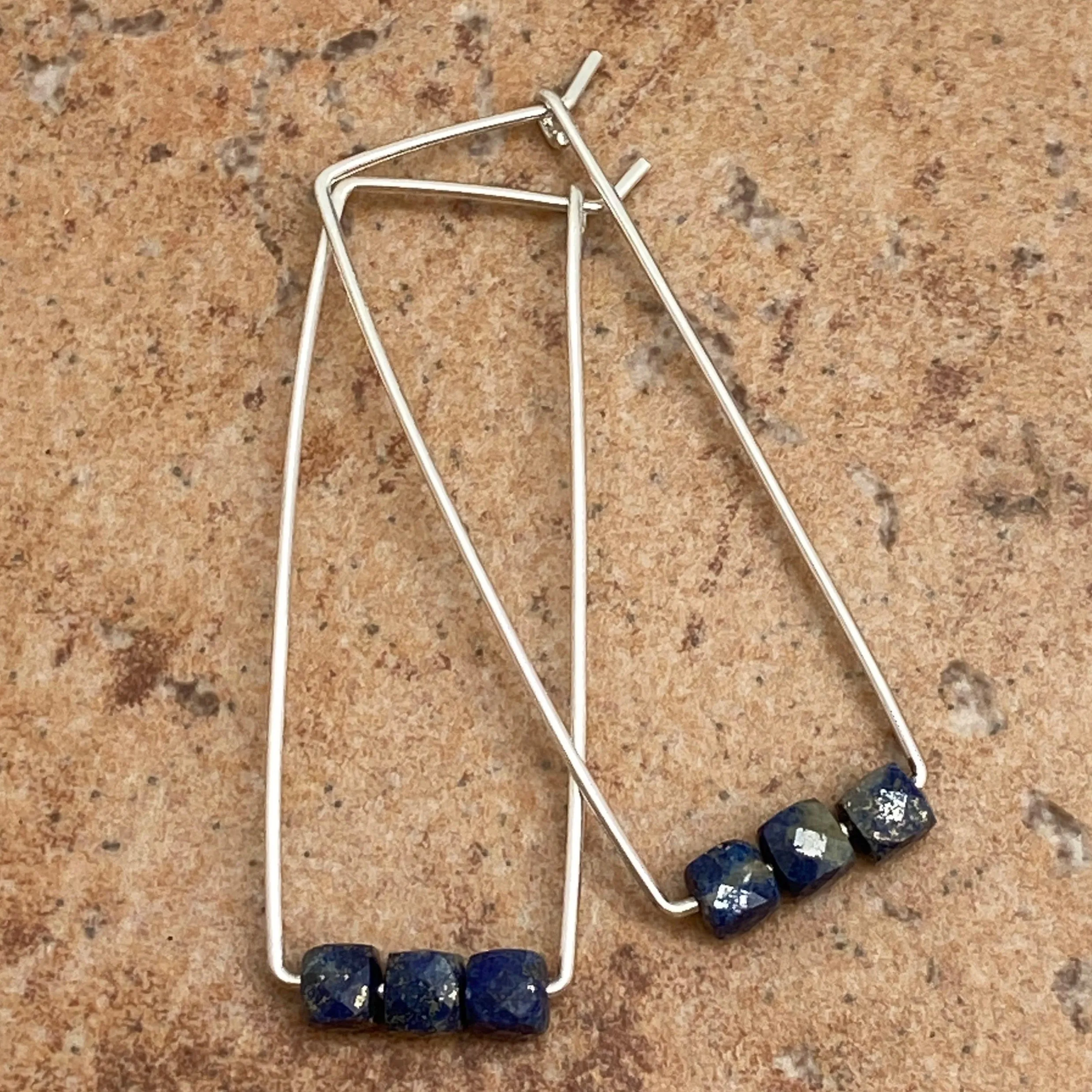 Rectangle Hoop Earrings